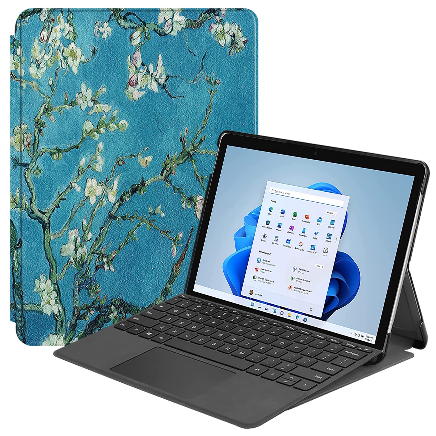 マイクロソフトSurface Pro 8　カバー、新品フィルム付き Amazon.co.jp: For Surface Pro 8 ケース マイクロソフト Surface Pro